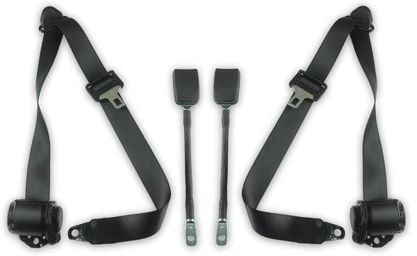 1990-1996 Dodge Dakota, Extended Cab, Driver & Passenger, Bucket Seat Belt Kit