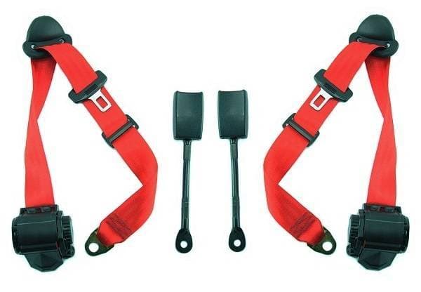 1979-1988 Fiat X19, Driver & Passenger Seat Belt Kit