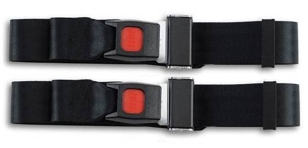 1961-1975 Jaguar E-Type, Driver & Passenger Seat Belt Kit