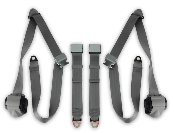 1973-1987 Chevrolet Pickup, Standard Cab, Driver & Passenger, Seat Belt Kit