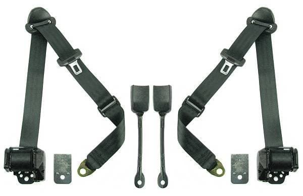 1975-1977 Porsche 911 930 Turbo, Driver & Passenger, Seat Belt Kit