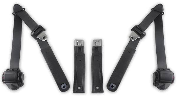 1976-1980 Ford Pinto, Driver & Passenger, Bucket Seat Belt Kit