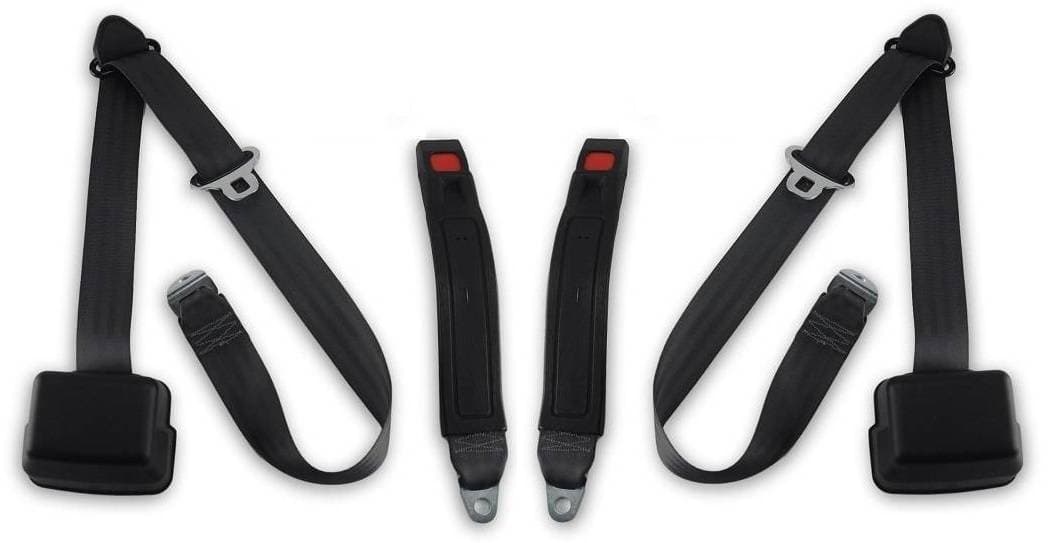 1972-1982 Toyota Pickup, Standard Cab, Driver & Passenger, Bench Seat Belts