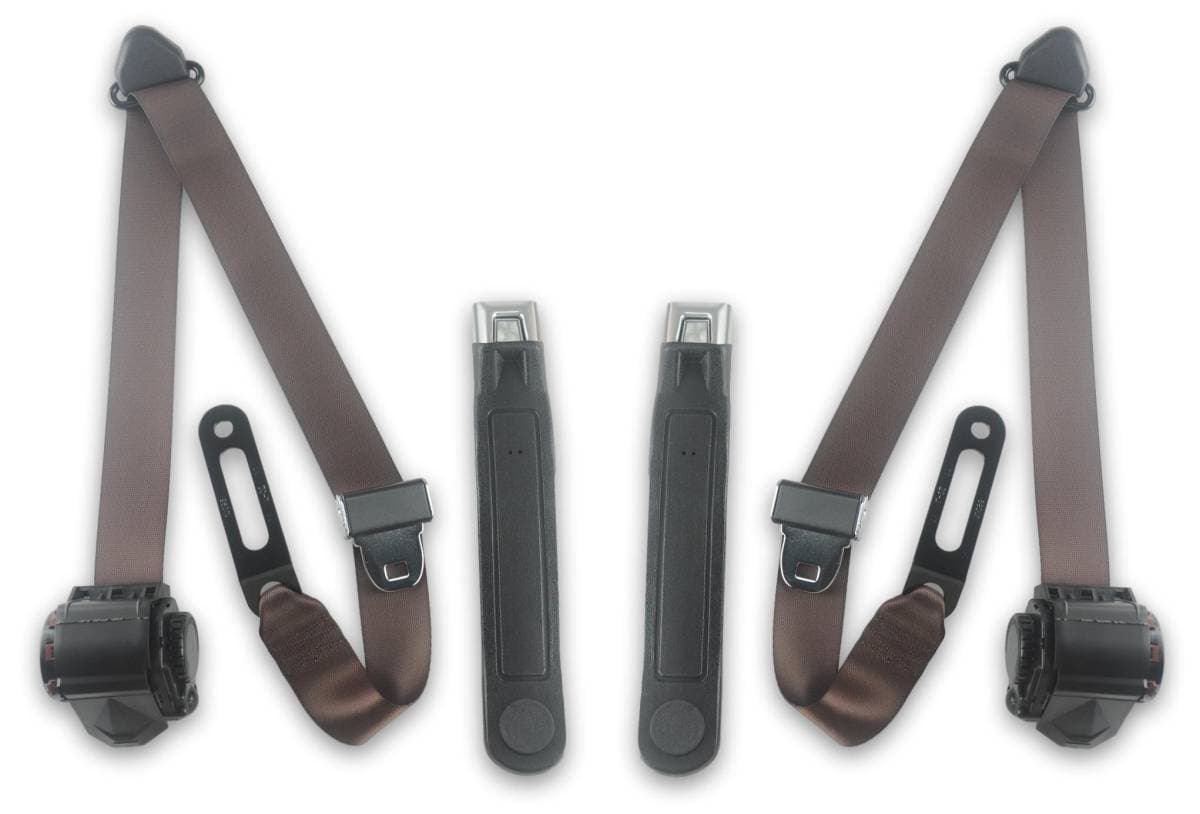 1947-1966 Chevrolet Pickup, Standard Cab, Driver & Passenger, Bucket Seat Belt Kit