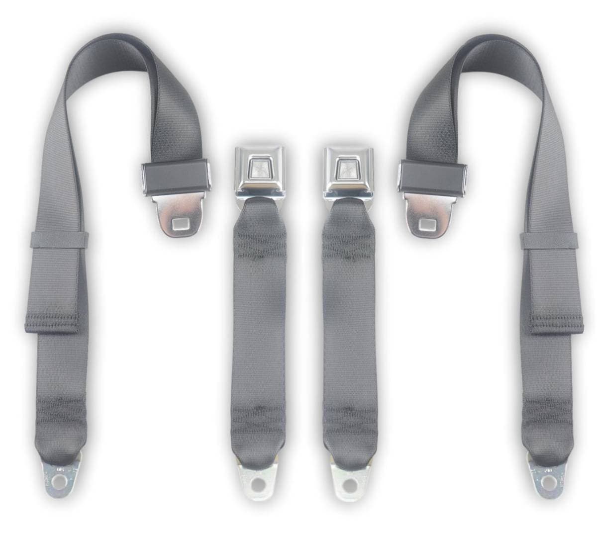 1987-1991 Jeep Wrangler YJ Rear Driver & Passenger Seat Belt Kit