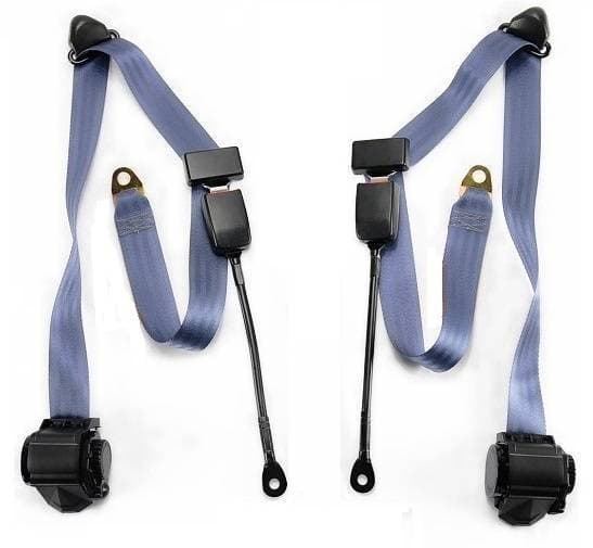 1992-2000 GMC Pickup Truck Crew Cab, Rear Driver & Passenger Seat Belt Kit