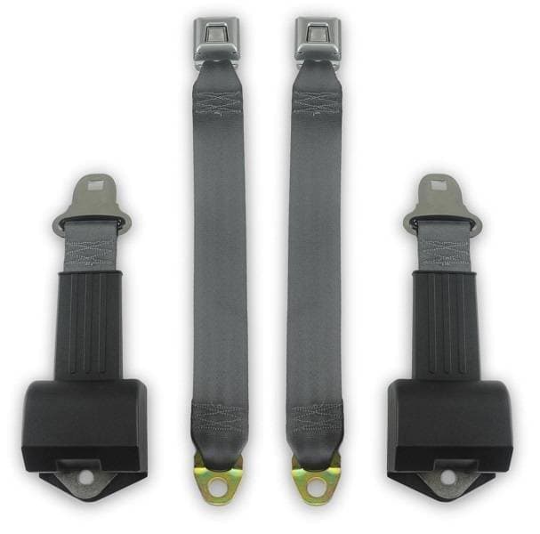 1973-1977 Chevrolet Pickup Truck, Crew Cab, Driver & Passenger Seat Belt Kit