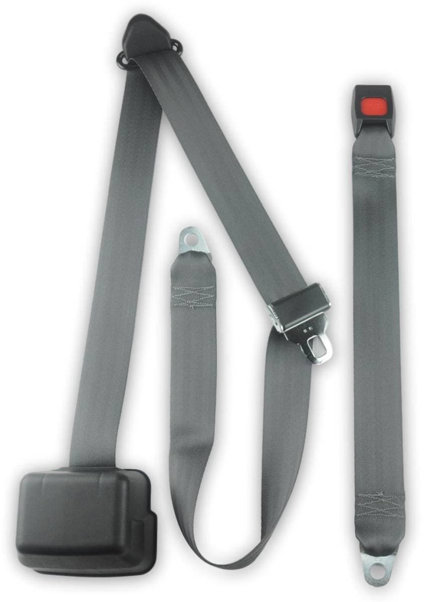 1976-1985 Dodge Ram 350, Crew Cab (4-Door), Driver or Passenger, Bench Seat Belt