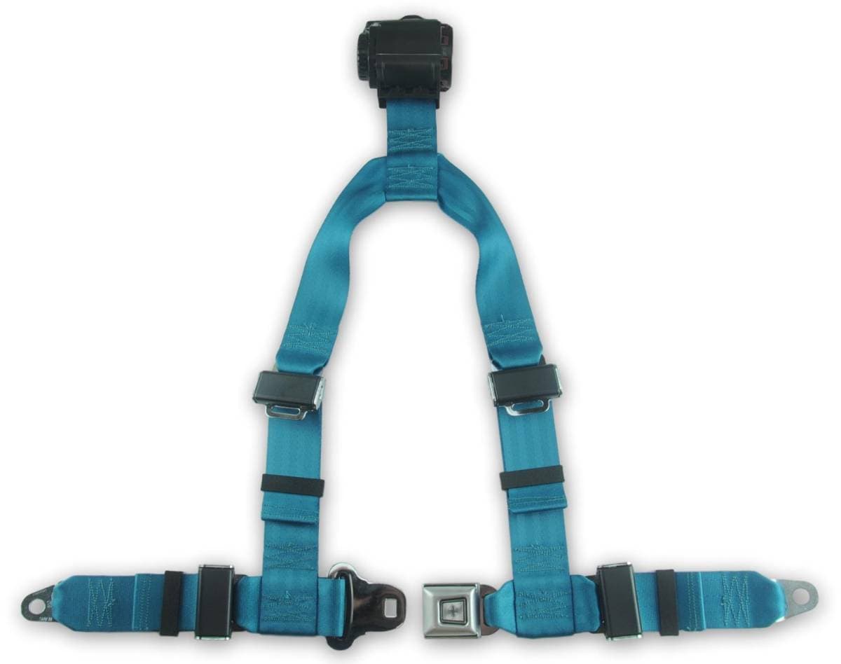 4-point Retractable Y Harness with All Metal Buckle