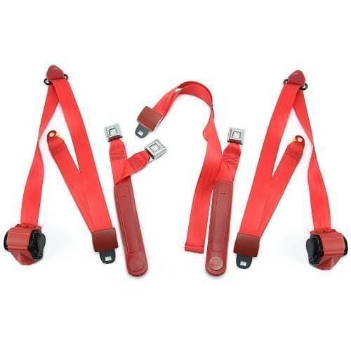 1976-1977 Chevrolet Blazer, Driver, Passenger & Center Seat Belt Kit