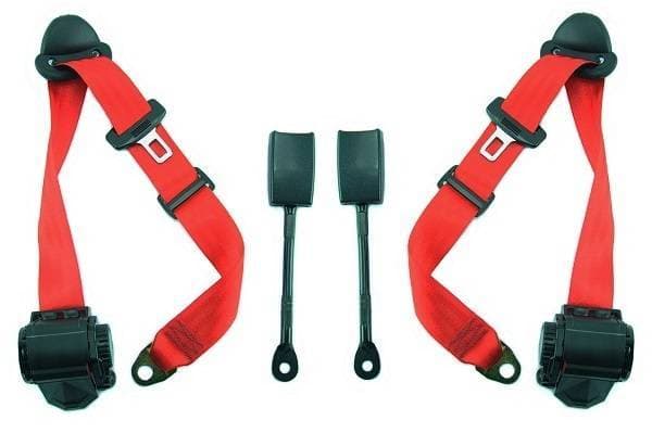 1985-1987 BMW E30 Coupe, Driver & Passenger, Seat Belt Kit