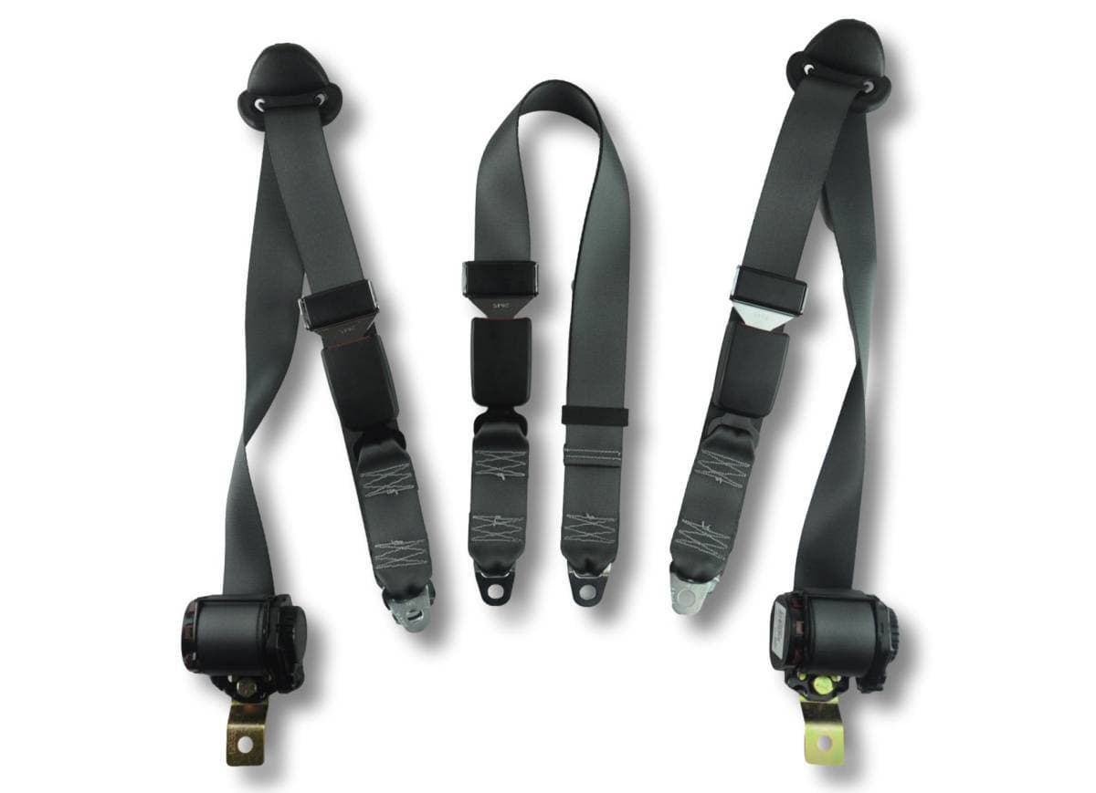 1991-1997 Toyota Land Cruiser FJ80 2nd Row Driver, Passenger and Center Seat Belt