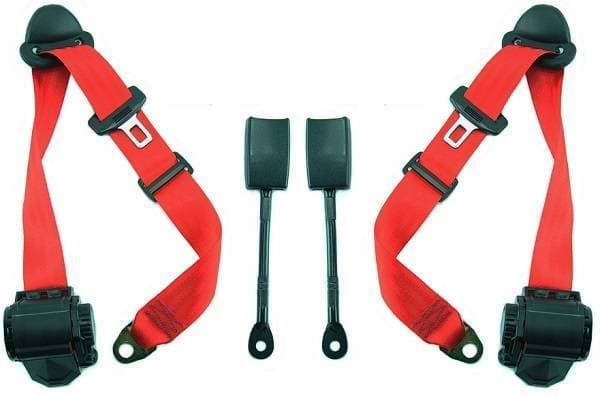1997-2003 Jaguar XJ-8, Driver & Passenger Seat Belt