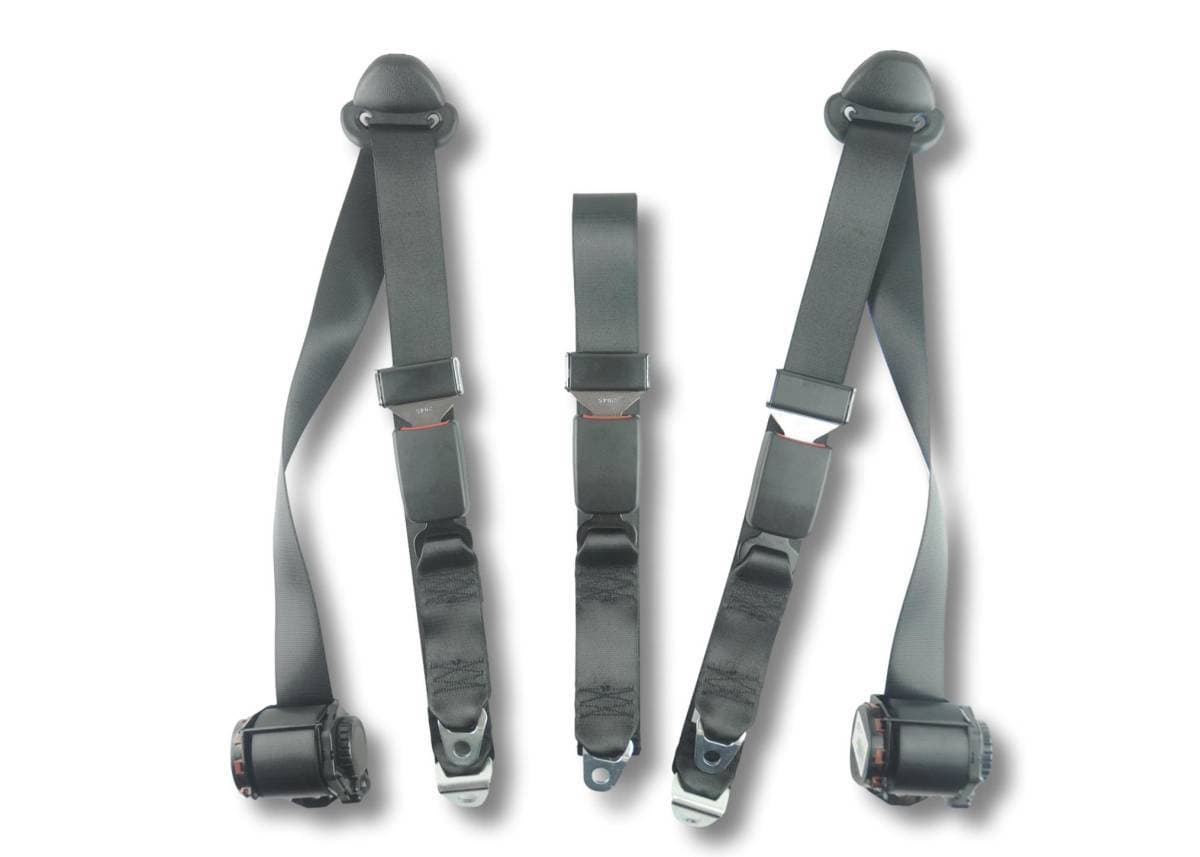 1991-1997 Toyota Land Cruiser FJ80 3rd Row Driver, Passenger and Center Seat Belt Kit