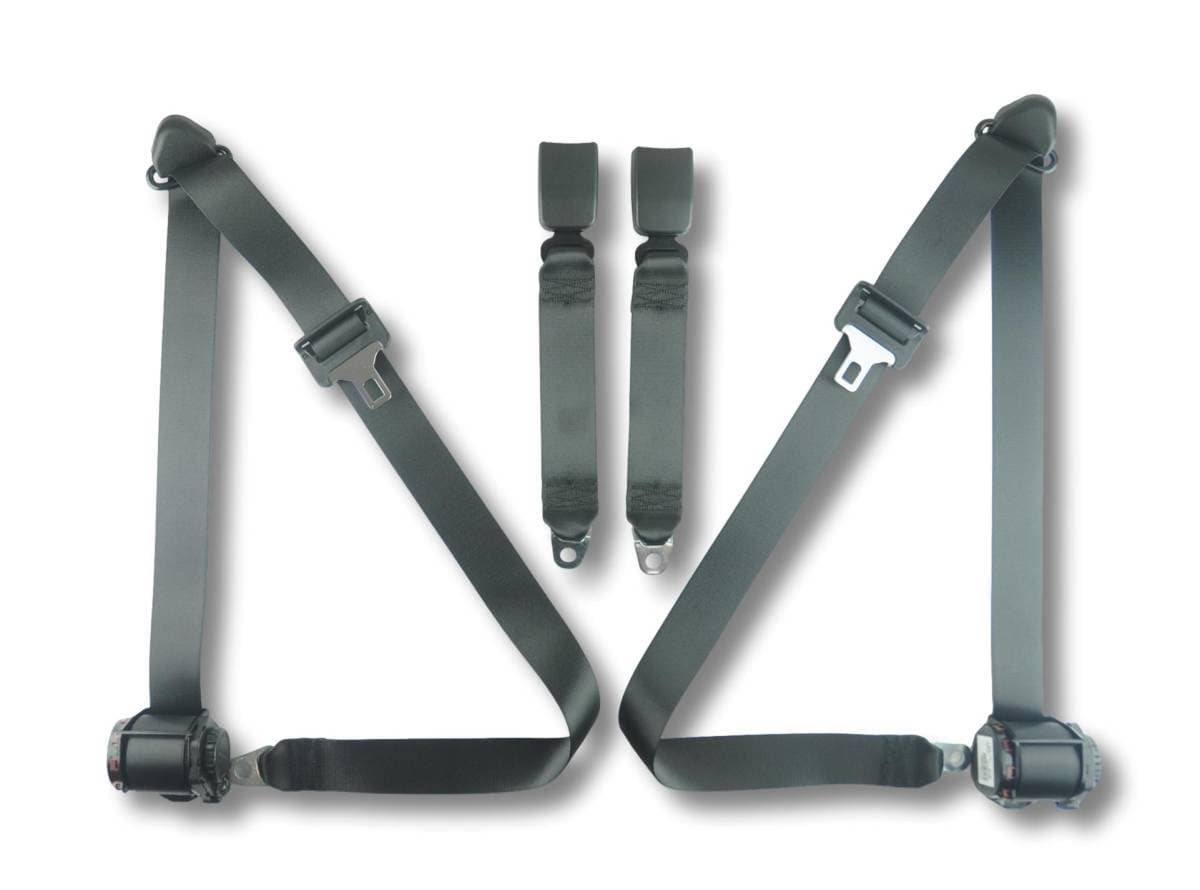 1997-2000 Dodge Dakota, Extended Cab, Rear Driver & Passenger, Seat Belt Kit