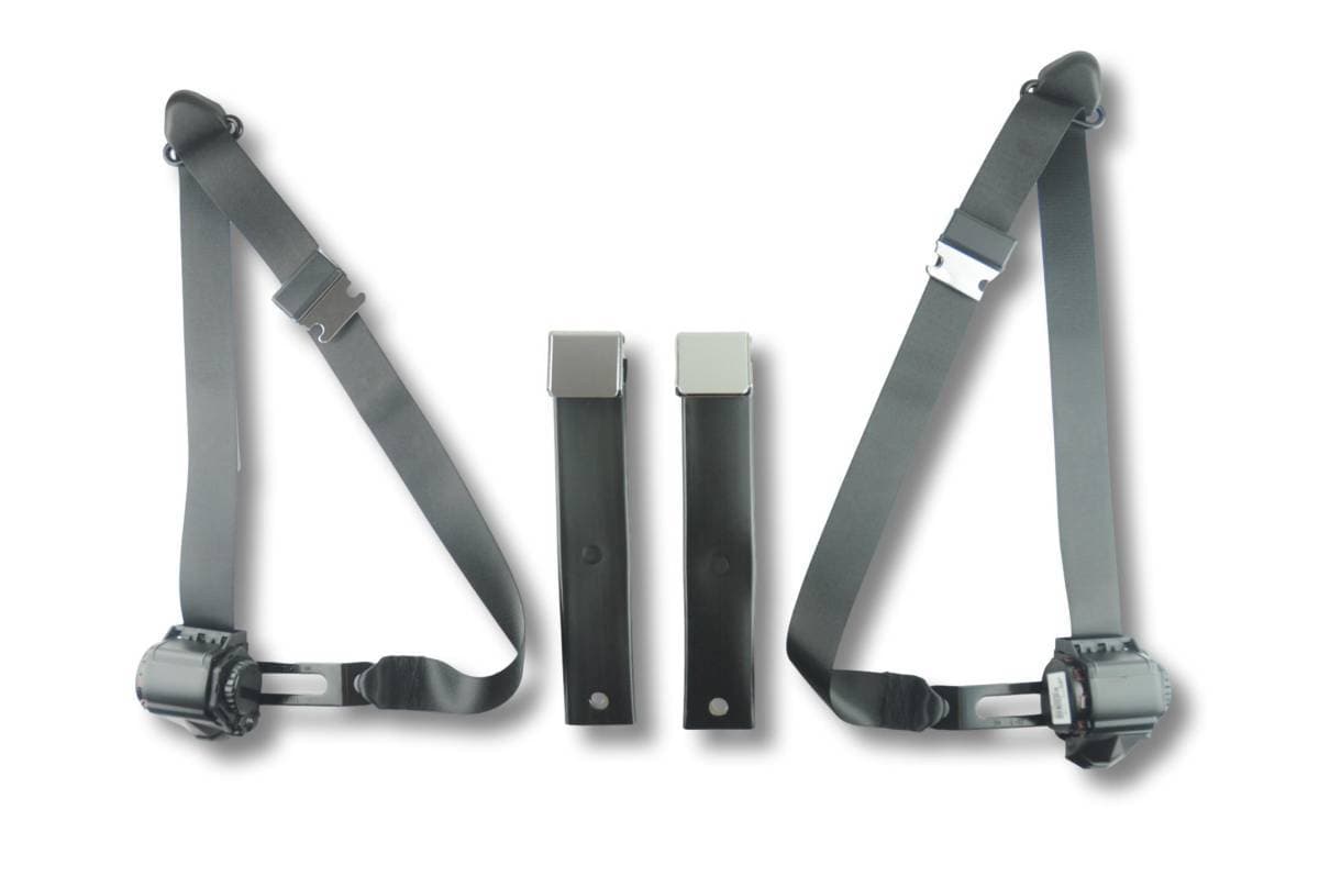 1947-1966 Chevrolet Pickup, Standard Cab, Driver & Passenger, Bucket Seat Belt Kit