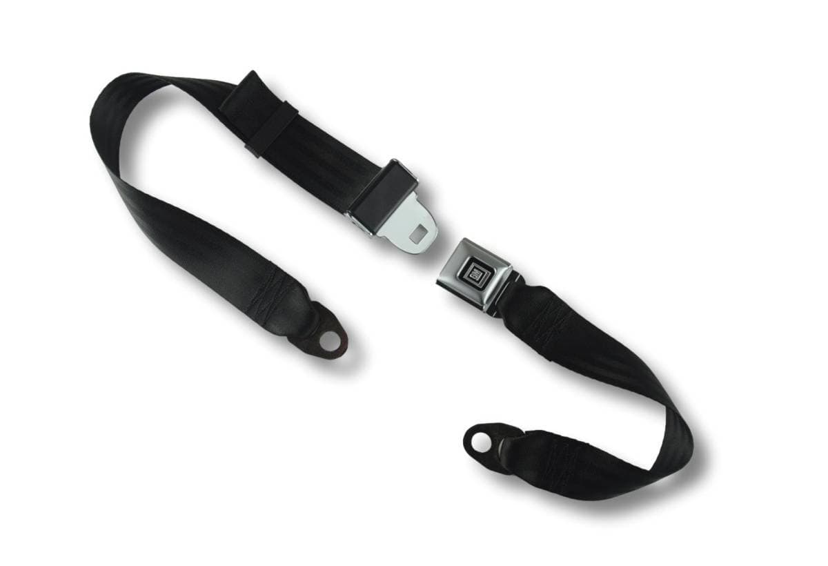 2-Point Lap Seat Belt Reman All Metal Reman OE Style Buckle