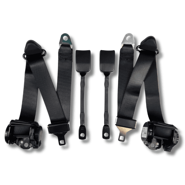 1997-2000 Dodge Dakota, Extended Cab, Driver, Passenger & Center, Bench Seat Belt Kit