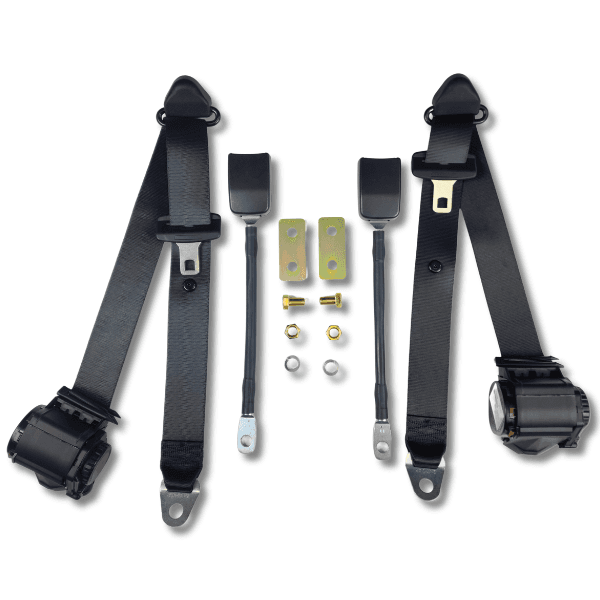 1972-1983 Honda Civic, Driver & Passenger Seat Belt Kit