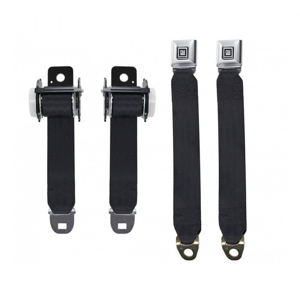 1974-1979 Chevrolet Nova, Rear Driver & Passenger Seat Belt Kit