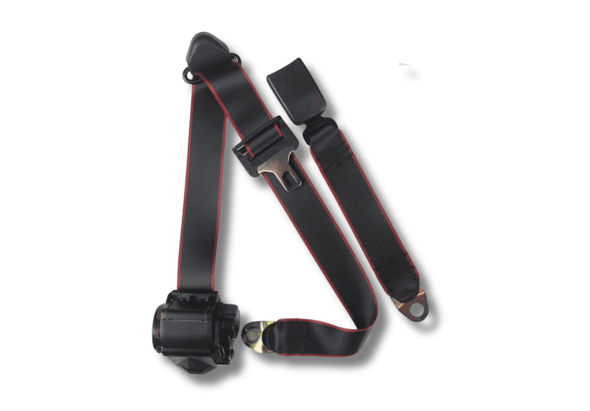 1997-2006 Jeep Wrangler TJ and LJ, Rear Driver or Passenger Seat Belt Kit with Switchable Retractor