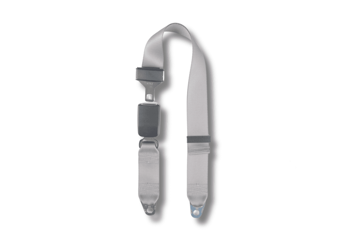 2000-2003 Ford F-350, Crew Cab, Rear Center Seat Belt Kit