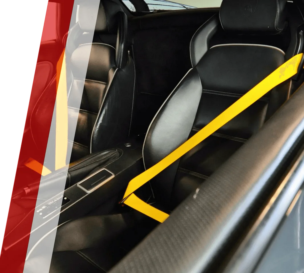 Custom seat belts